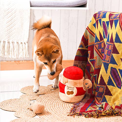 Peanut Butter Jar-Interactive Toy