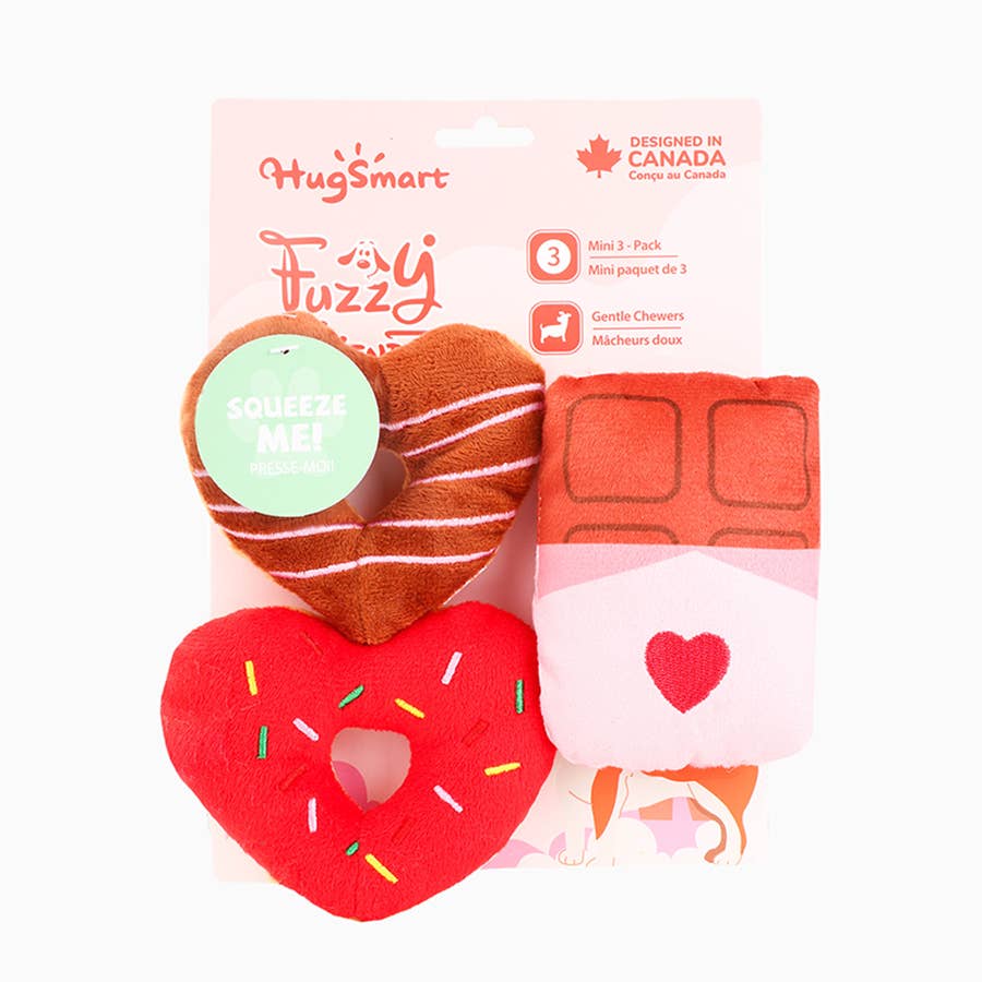Donuts and Chocolate Dog Toys