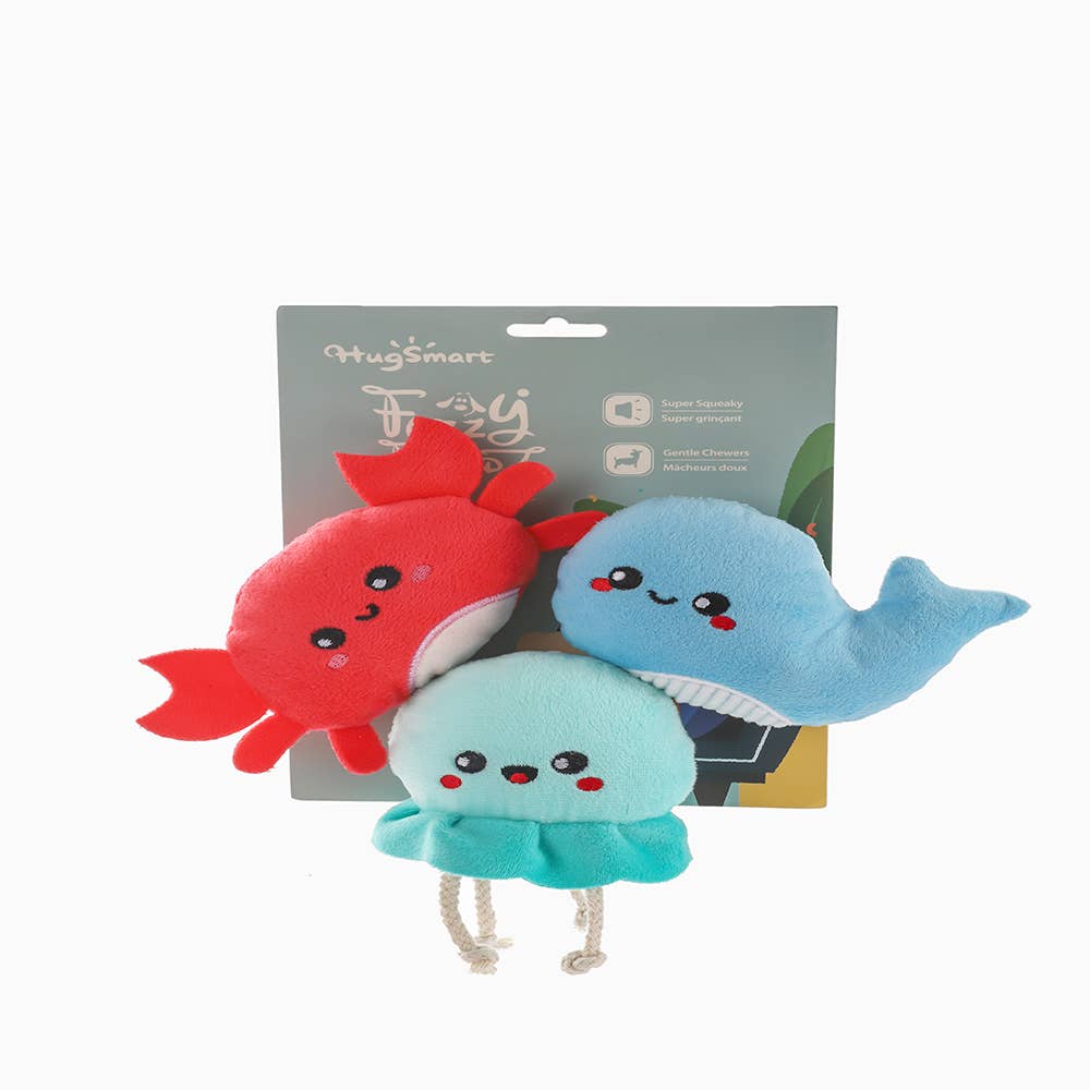 Sea Creatures - Dog Plush Toy
