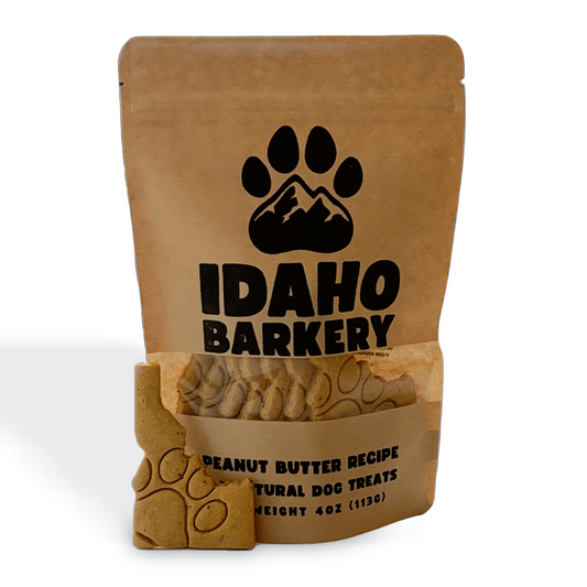 Idaho Shaped Peanut Butter Biscuits