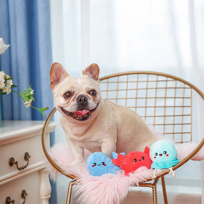 Sea Creatures - Dog Plush Toy