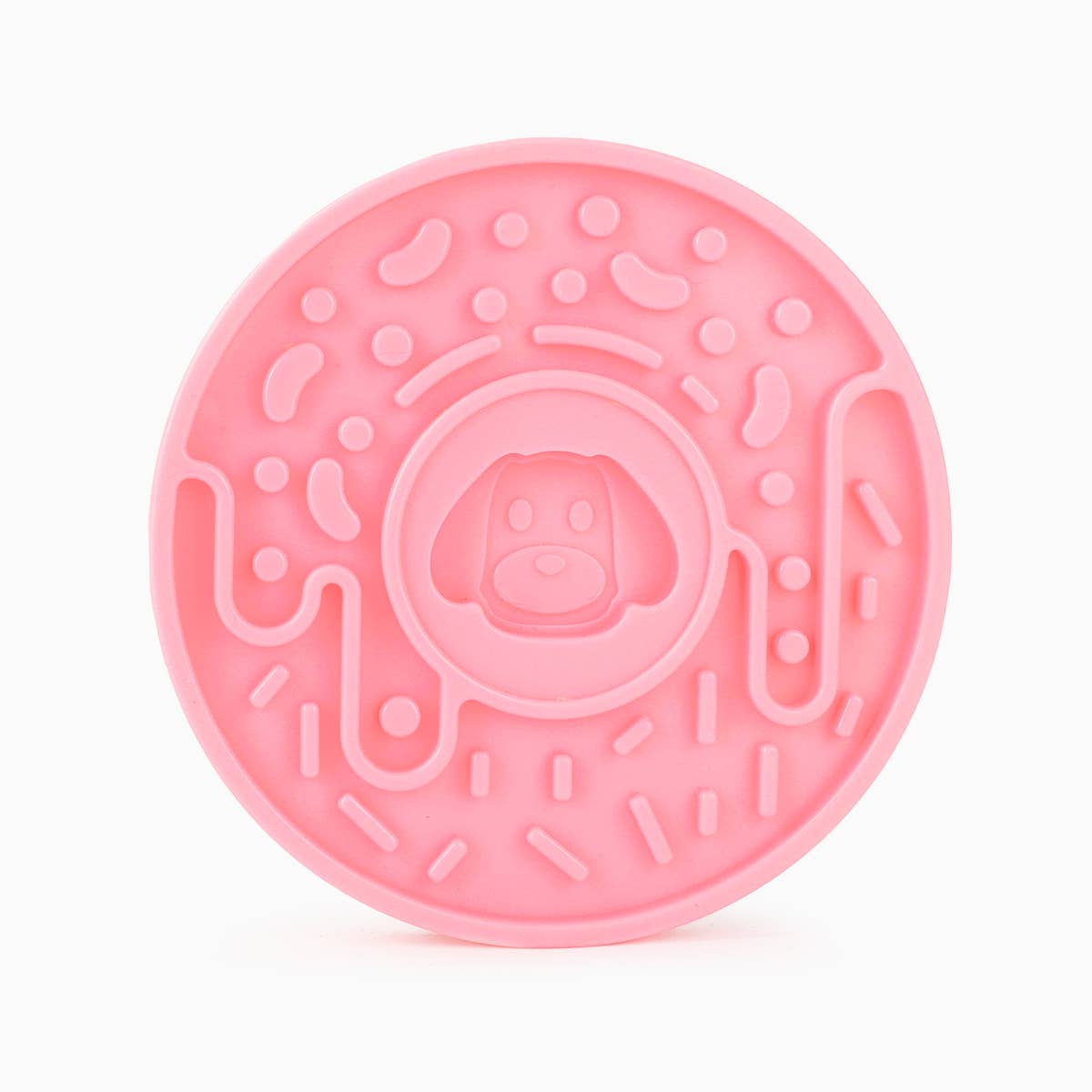 Dog Bowl Pet lick mat - Donut Slow Feeder