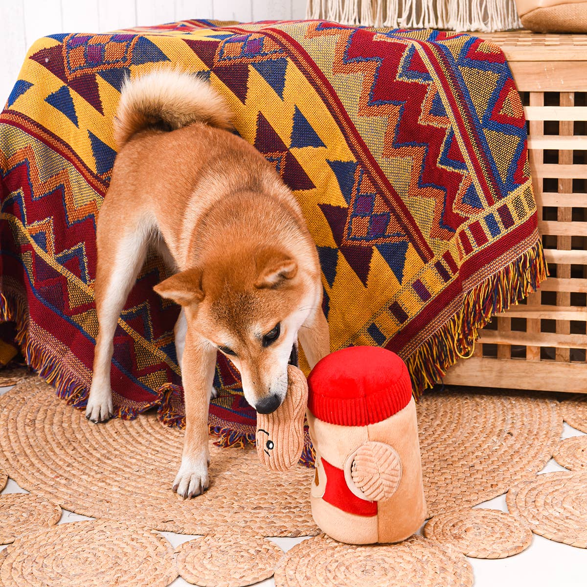 Peanut Butter Jar-Interactive Toy