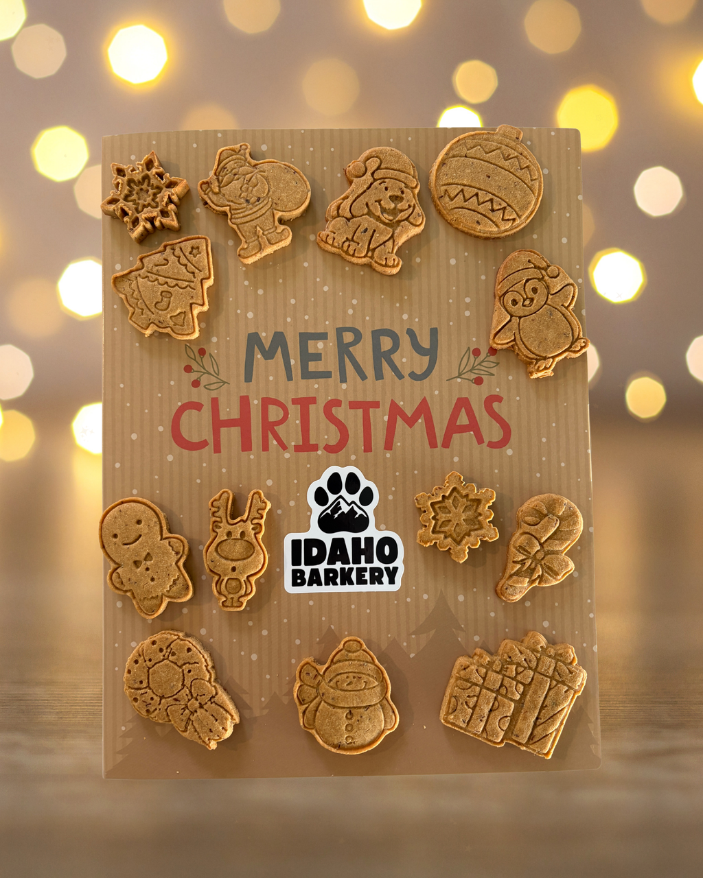 12 Days of Christmas Advent Calendar for Dogs - Peanut Butter Treats
